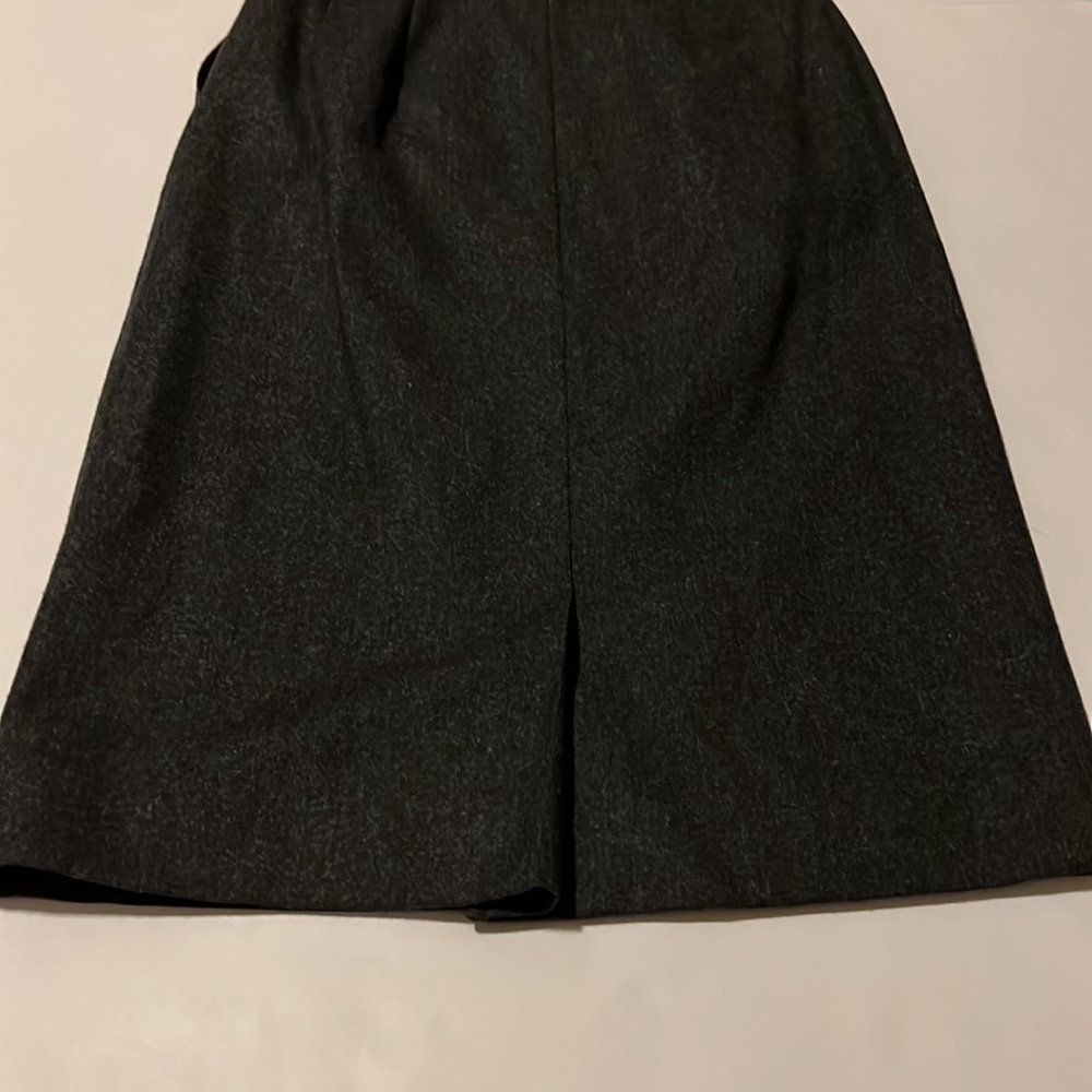 Pendleton Dark Gray 100% Virgin Wool Straight Ski… - image 7